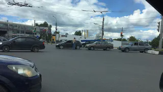 В Рязани на Московском шоссе возле автовокзала произошло ДТП