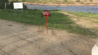 В Коми автомобиль наехал на своего же водителя