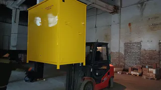 Пензенцы передали в Токмак оборудование для школьной котельной