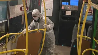 Мэрия показала, как обрабатывают общественный транспорт города