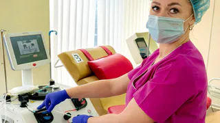 В Коми появился современный аппарат для сдачи плазмы крови