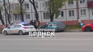 В Брянске произошла авария возле Командора
