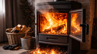 В Меленковском районе пожар из-за неправильной топки печи привёл к гибели мужчины