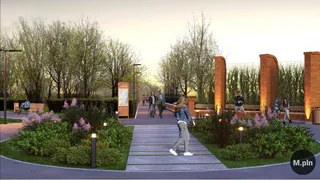 Выглядит очень красиво: урбанисты предложили проект по благоустройству парка Морской славы