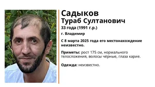 Во Владимирской области разыскивают пропавшего 33-летнего мужчину