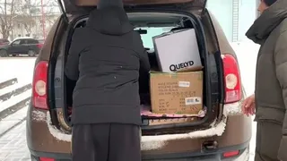 Бойцы СВО получили от владимирцев фен для сушки блиндажей