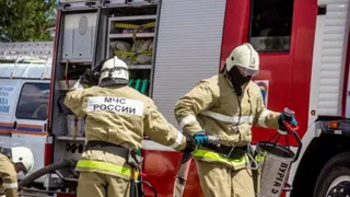 Пожар в Карачевском районе