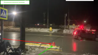 В Коми водитель иномарки сбил на пешеходнике коляску с 3-летним ребенком