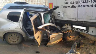 В Александро-Невском районе произошла смертельная авария с Renault и фурой