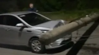 Пьяная за рулем: в ГИБДД рассказали подробности столкновения со столбом на Станкозаводской