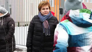 Сорокина встретилась с жителями Кального по поводу ливнёвок