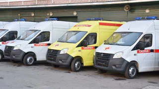 В районы Рязанской области поступит 8 машин скорой помощи