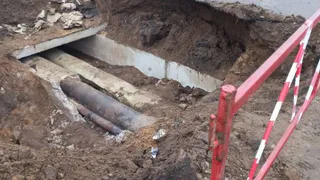 В посёлке Вольгинский устранили аварию на магистральном водоводе