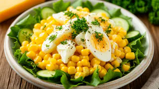 3 продукта через терку и банка кукурузы – «музыкальный» салат готов: настолько вкусно, что можно язык проглотить