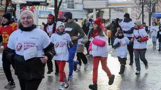 В 2025 году пензенцы стали участниками традиционной новогодней пробежки