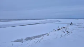 В Коми идет обустройство ледовых переправ и автозимников