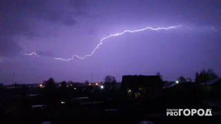 В Рязанской области ожидается гроза 11 апреля