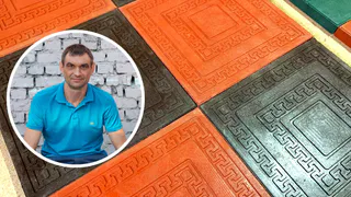 «Московский мусор нам не нужен»: рязанец рассказал, как из пластика делает плитку