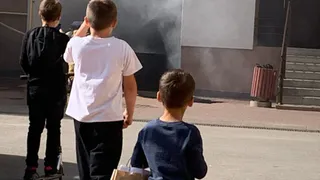 На Вокзальной вспыхнул пожар в многоэтажном доме