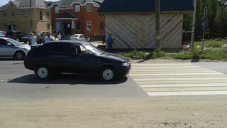 ДТП в Скопине: "Двенадцатая" сбила двух девушек на пешеходном переходе