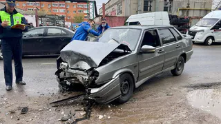 В жестком ДТП в Рязани пострадали два человека