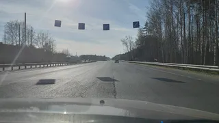 Вдоль трассы в Спасском районе установили вешки