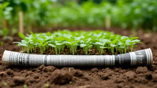 Беру обычную газету – и рассада в открытом грунте прет танком: вырастет крепкая и крепкая – даже в заморозки