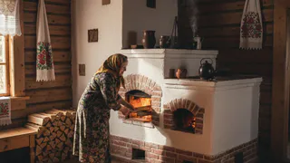 Народная печь, которая греет лучше электрических: ставлю в дом, на дачу и в гараж