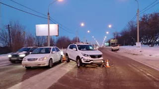 В Магнитогорске водитель «Киа» спровоцировал тройное ДТП из-за превышения скорости