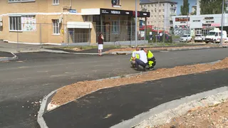 В Коврове завершают ремонт дороги на улице Маршала Устинова