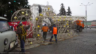 Дирекция благоустройства начала демонтировать новогодние ели