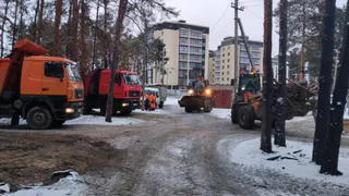 Во Владимире все еще идут работы по устранению последствий пожара, случившегося в конце сентября
