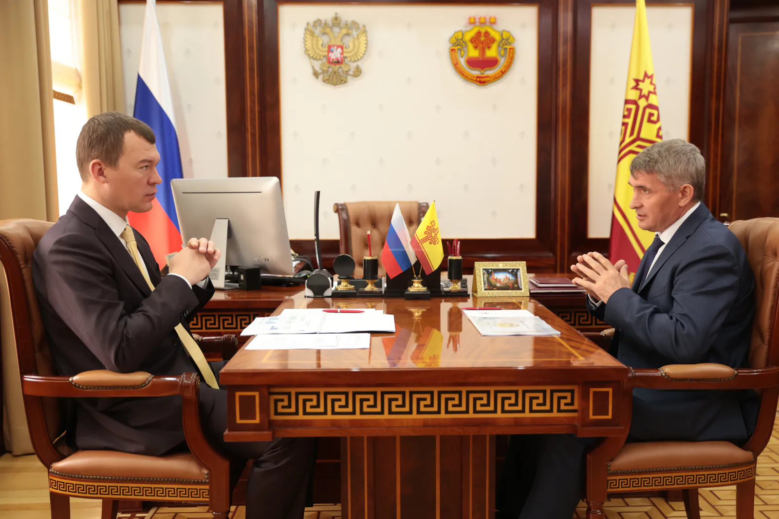 Николаев сказал, что до конца года будет достроена лыжероллерная трасса биатлонного комплекса