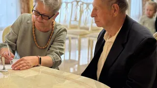 Семейная пара из Судогды отпраздновала 55-летие совместной жизни в ЗАГСе