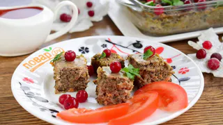 Нежное суфле из куриной печени