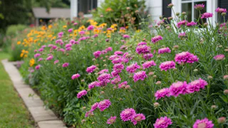 Эффектный цветок для вашего сада - цветет до жгучих морозов: сажают прямо в грунт и ухаживать не надо