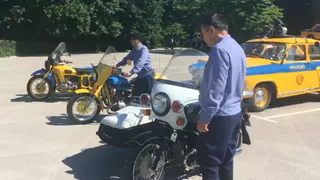 LIVE: выставка раритетной техники ГАИ в Рязани!