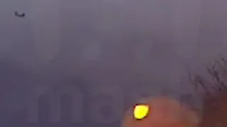 Жители Рязани опубликовали видео уничтожения беспилотника 