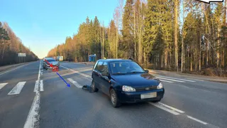 В Коми столкновение двух авто привело к травме у ребенка