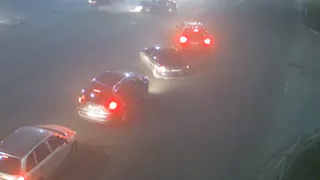 Появилось видео момента ДТП на пересечении проезда Яблочкова и улицы Циолковского