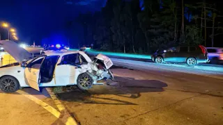 Рязанские гаишники прокомментировали ночную аварию, где людей вырезали из машины