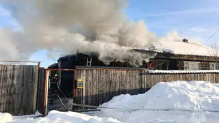 В деревне Гридино Судогодского района произошёл пожар в жилом доме