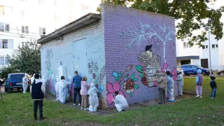 Нижнекамск преобразился благодаря новому арт-проекту