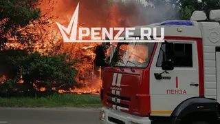 55-летняя пензячка пострадала при пожаре в доме на ул. Ухтомского