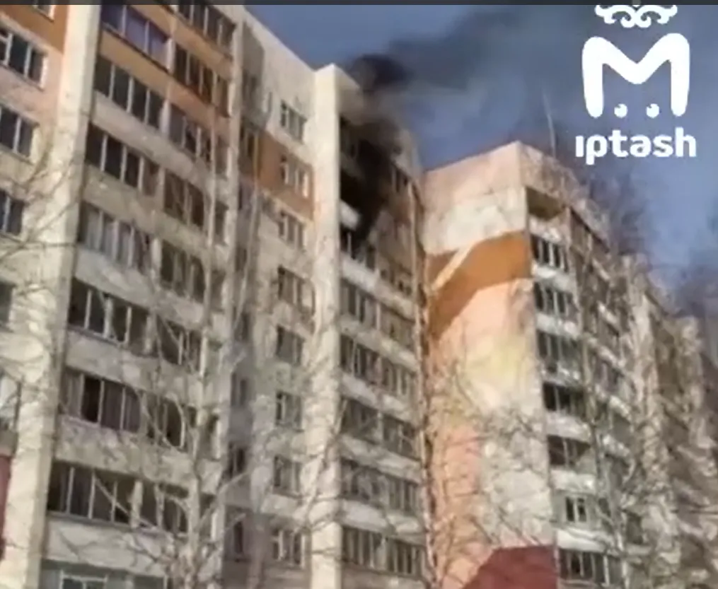 Нижнекамец чуть не сгорел в своей квартире на улице 30 лет Победы