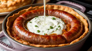 Просто заливаю сосиски кефиром и отправляю в духовку — уже 10 лет готовлю так вместо пирожков