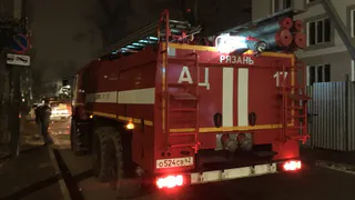 В Рязани ночью сгорел автомобиль