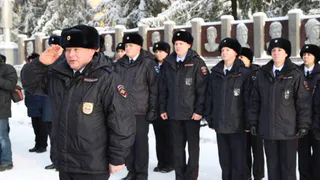 В одном из городов Коми 35 молодых сотрудников МВД приняли присягу