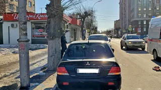 В центре Рязани Mistubishi сбил 76-летнюю пенсионерку 