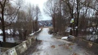 Во Владимирской области свыше 100 территорий остаются подтопленными